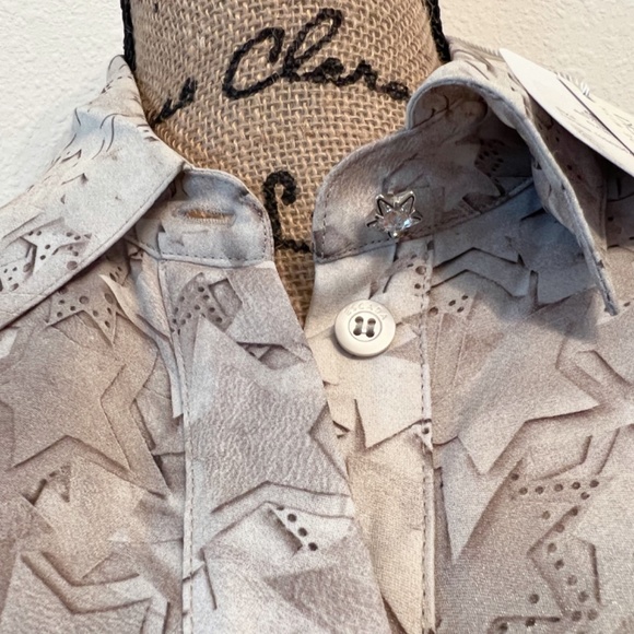 Escada Star Design Blouse. Never Been Worn - Picture 2 of 3